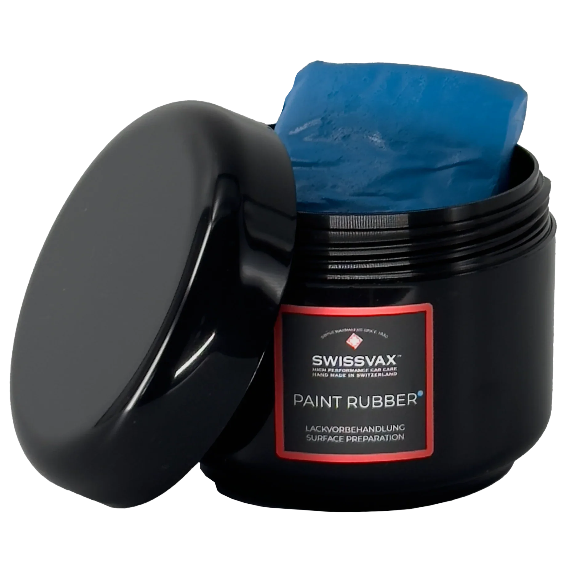 Limpieza eficaz de la pintura con la plastilina de descontaminación SWISSVAX Paint Rubber