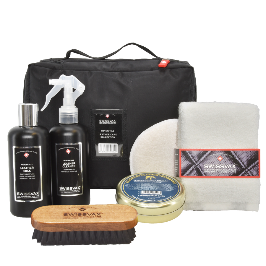 Motorcycle Leather Care Collection kompletna pielęgnacja skóry motocyklowej
