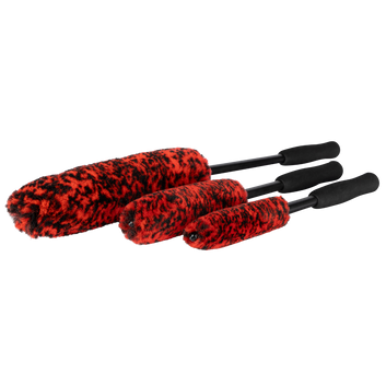 Wheel Woolies Combo Ensemble de brosses à jantes souples